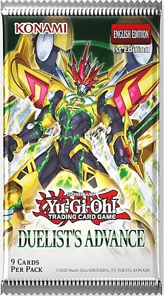 YU-GI-OH - DUELIST'S ADVANCE BOOSTER PACK - EN